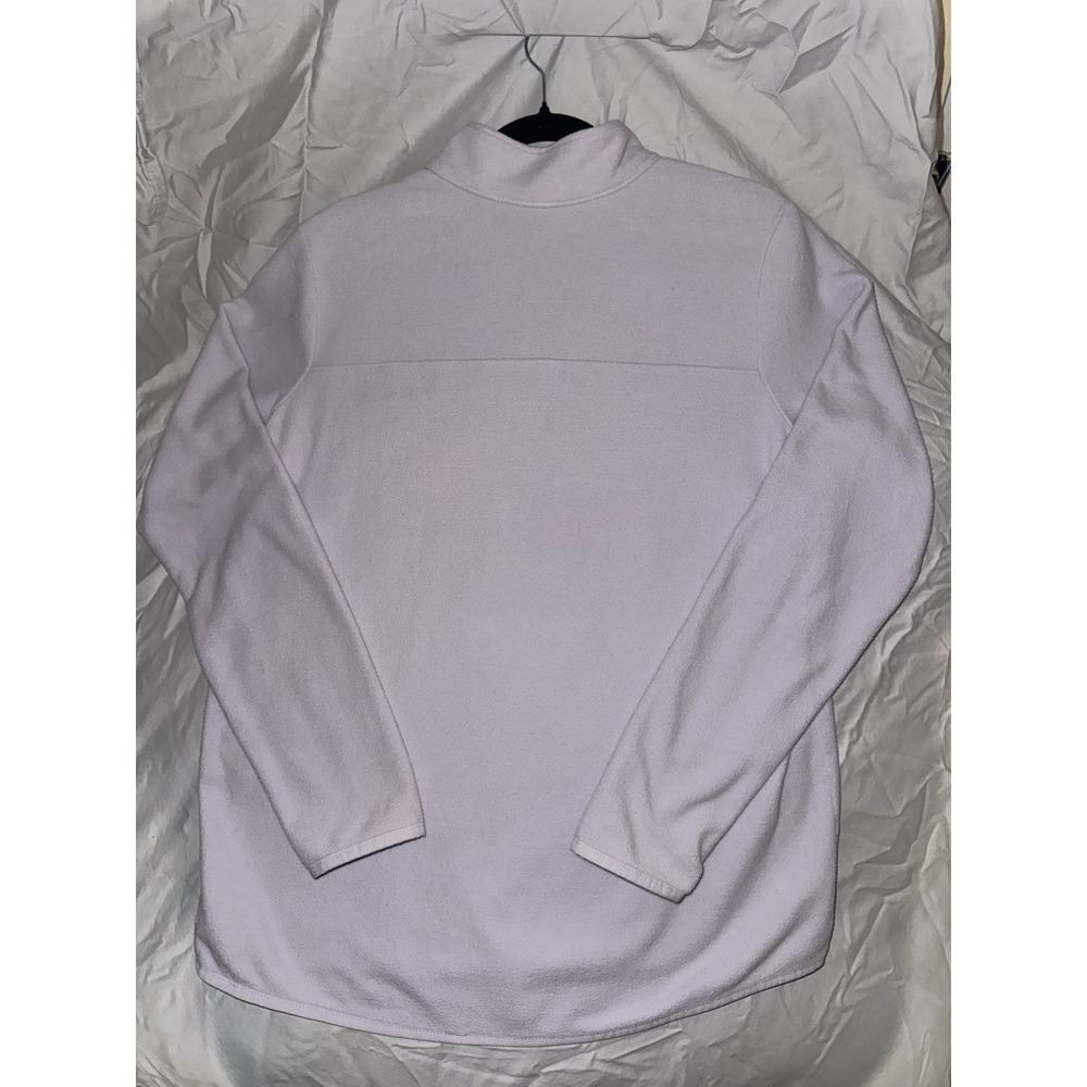 The North Face‎ Women's Light Purple Fleece 1/4 Zip Pullover Sweater Size L - Picture 3 of 3